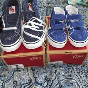 Boys Vans Size 10.5 And 1.5 Never Worn